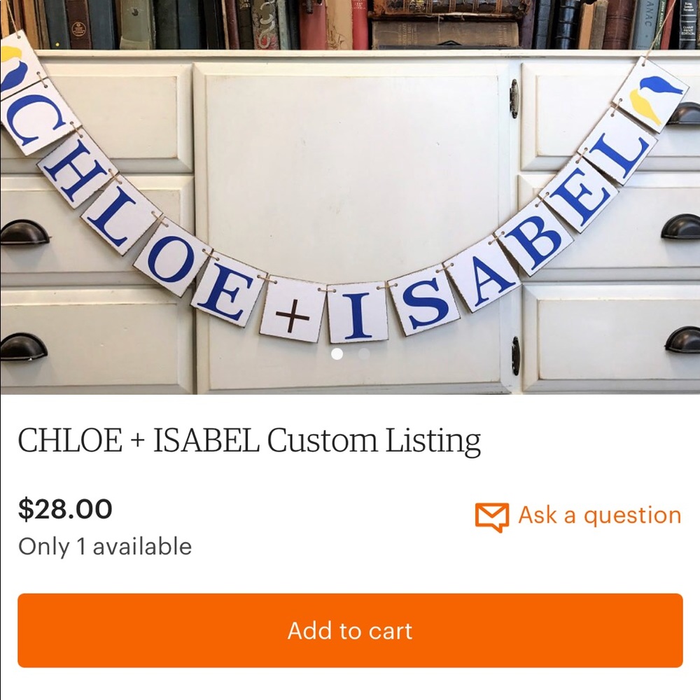 Chloe & Isabel Banner